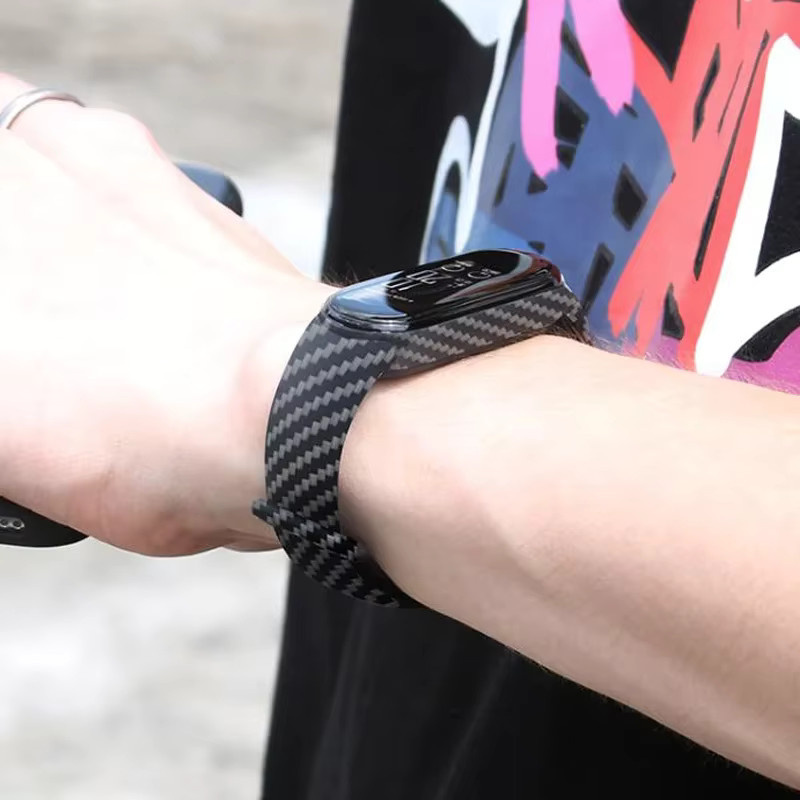 Xiaomi Uhrenarmband Silikon, Schwarz, Unisex - Bild 5