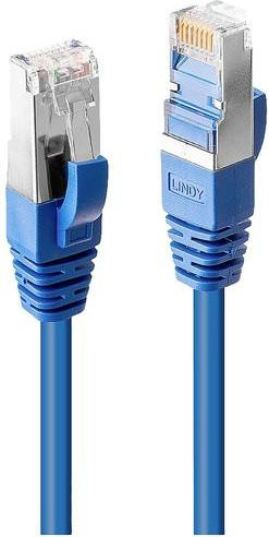 Lindy RJ45 Netzwerkkabel CAT 6 S/STP Patchkabel Blau, Länge: 15,0 m - Bild 1