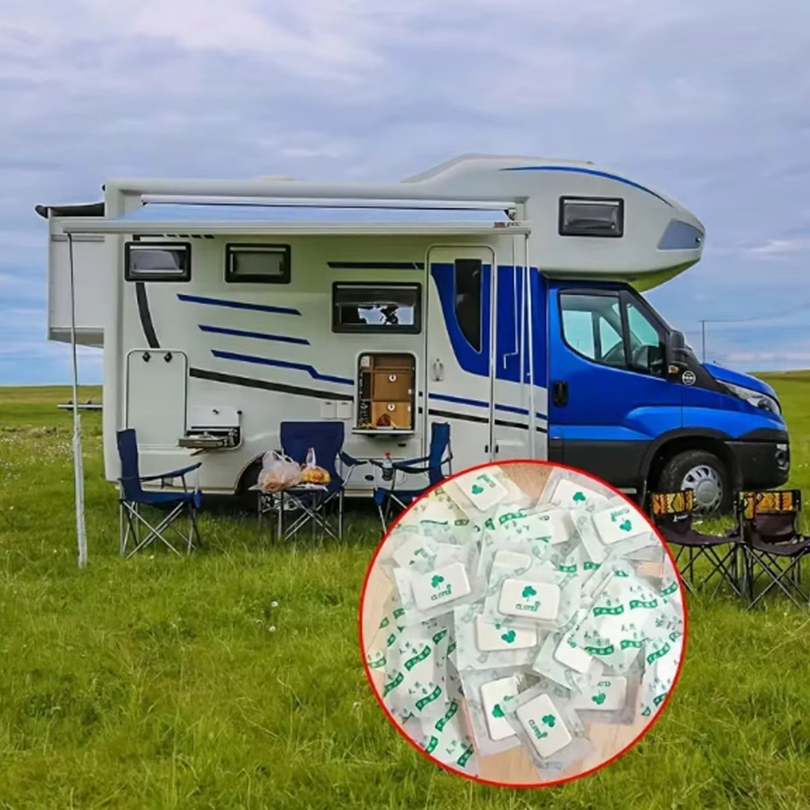 YOCITY Duftsäckchen mit Vanilleduft in Weiß zur Geruchsentfernung für Kleiderschrank, Auto, Schuhe und Zuhause - Bild 3