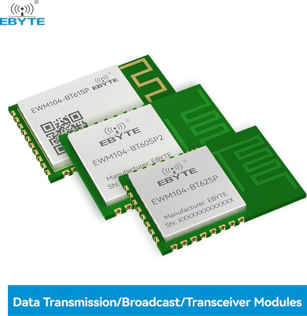 EBYTE EWM104-BT60/BT61 Serie BLE Audio Wireless-Modul mit Bluetooth 5.2 BR/EDR Dual-Mode, AAC, SBC und UART für PCB-Anwendungen - Bild 1