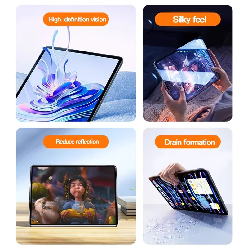 2 Stück Ultra HD Displayschutzfolie aus gehärtetem Glas für Apple iPad Air M3 M2 11 und 13 Zoll sowie iPad Pro 11 und 12,9 Zoll, transparent - Bild 6