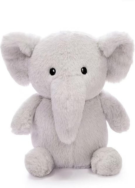 Yiran Health & Beauty Simulationslöwe Elefant Flusspferd, Plüschtier, 26cm, ab 14 Jahre - Bild 1