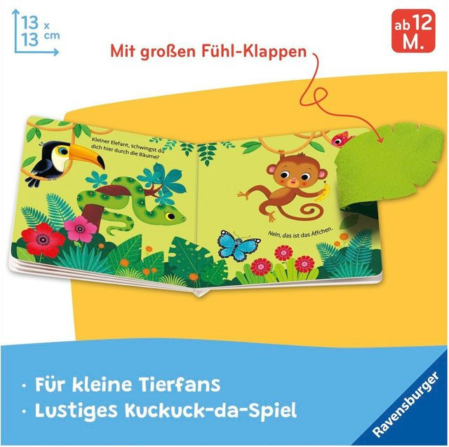 Wo bist du kleiner Elefant?, Pappbilderbuch - Bild 1