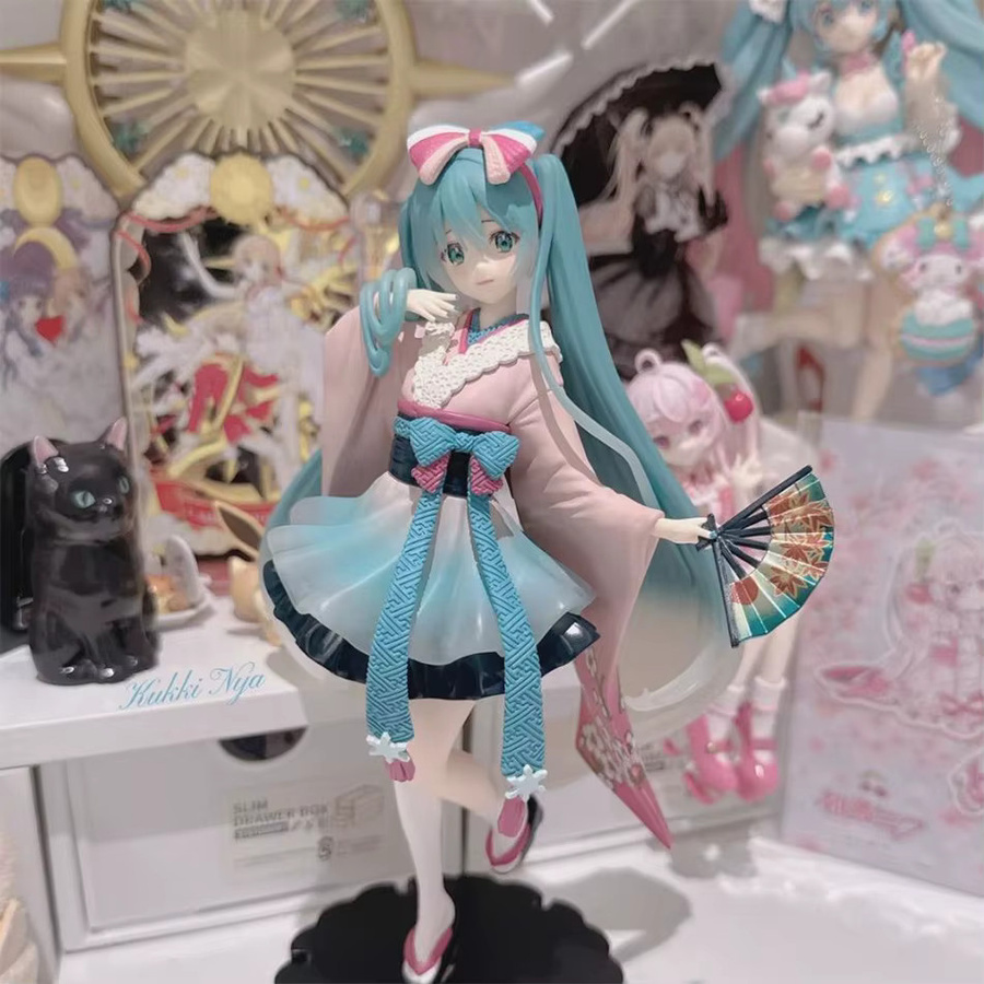 Bandai Hatsune Miku Neo Tokyo Serie Kimono Actionfigur, Kunststoff, Bunt / Mehrfarbig - Bild 2