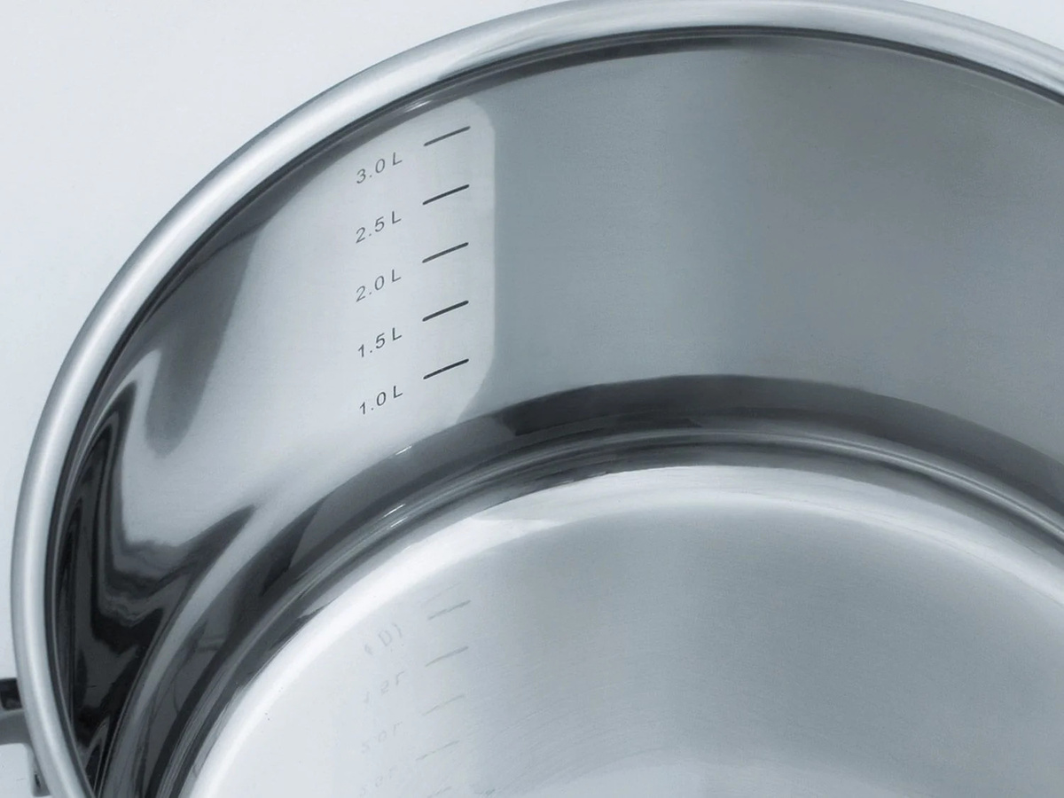 GSW Kochtopf-Set Alara, 14-teilig, Edelstahl, Silber, mit Kapselboden, Deckel und Dampfgaraufsatz - Bild 1
