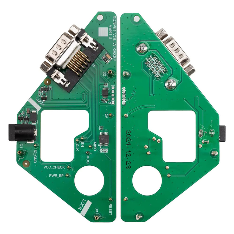 Xhorse XDNP61GL lötfreier Adapter für VW KESSY 4. IMMO System in Grün, kompatibel mit Schlüsselwerkzeug Plus und Pad Multi Prog zum Lesen von IMMO Daten - Bild 2