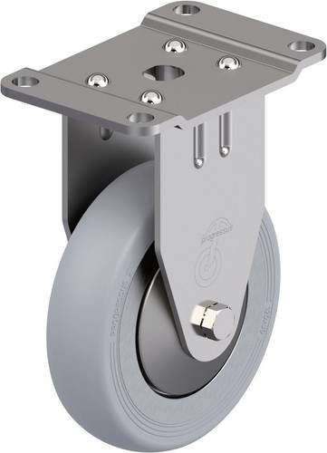 Blickle Edelstahl-Bockrolle BPX-PGV 120XR-PG2-SG-FA in Silber, Rad-Durchmesser: 120 mm, Tragfähigkeit: 150 kg - Bild 1