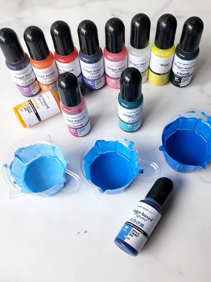 Multicolour Gips und Zement Pigmentpulver als Farbkonzentrat für DIY-Projekte mit 10 ml Füllmenge - Bild 2