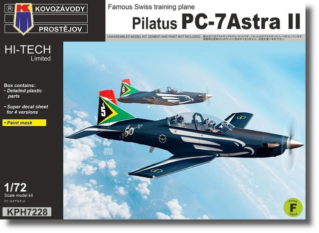 KP Models Pilatus Astra II Flugzeug Plastikmodellbausatz 1/72 - Bild 1