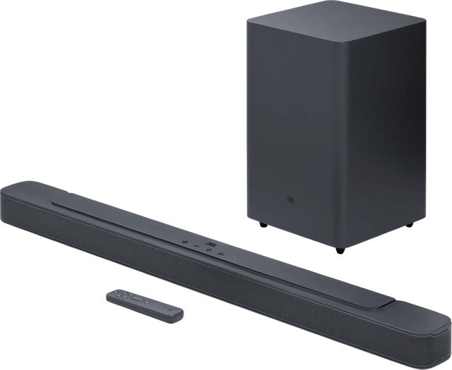 JBL Bar 2.1 Deep Bass MK2 Soundbar mit Subwoofer in Schwarz mit Bluetooth und optischem Anschluss - Bild 1