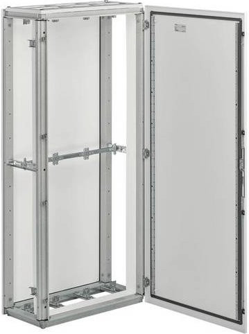 Hager Anreihstandschrank aus Stahl und Kunststoff in Lichtgrau (RAL 7035), B/T/H: 86 cm x 40 cm x 190 cm - Bild 1