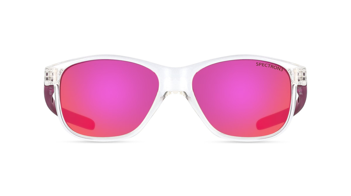 Julbo TURN 2 Kinder-Sonnenbrille, Vollrand, Oval, Kunststoff, Transparent - Bild 1