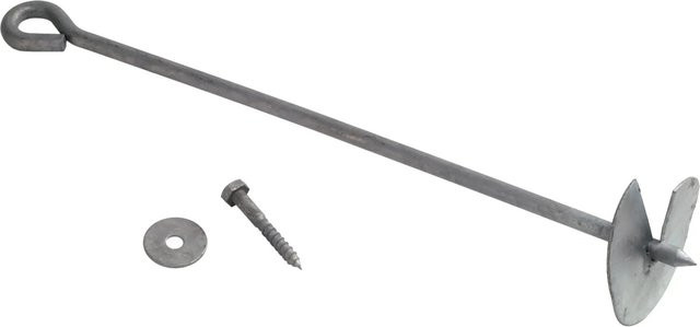 AXI Schaukelhaken Ground Anchor Swing Stahl Grau - Bild 1