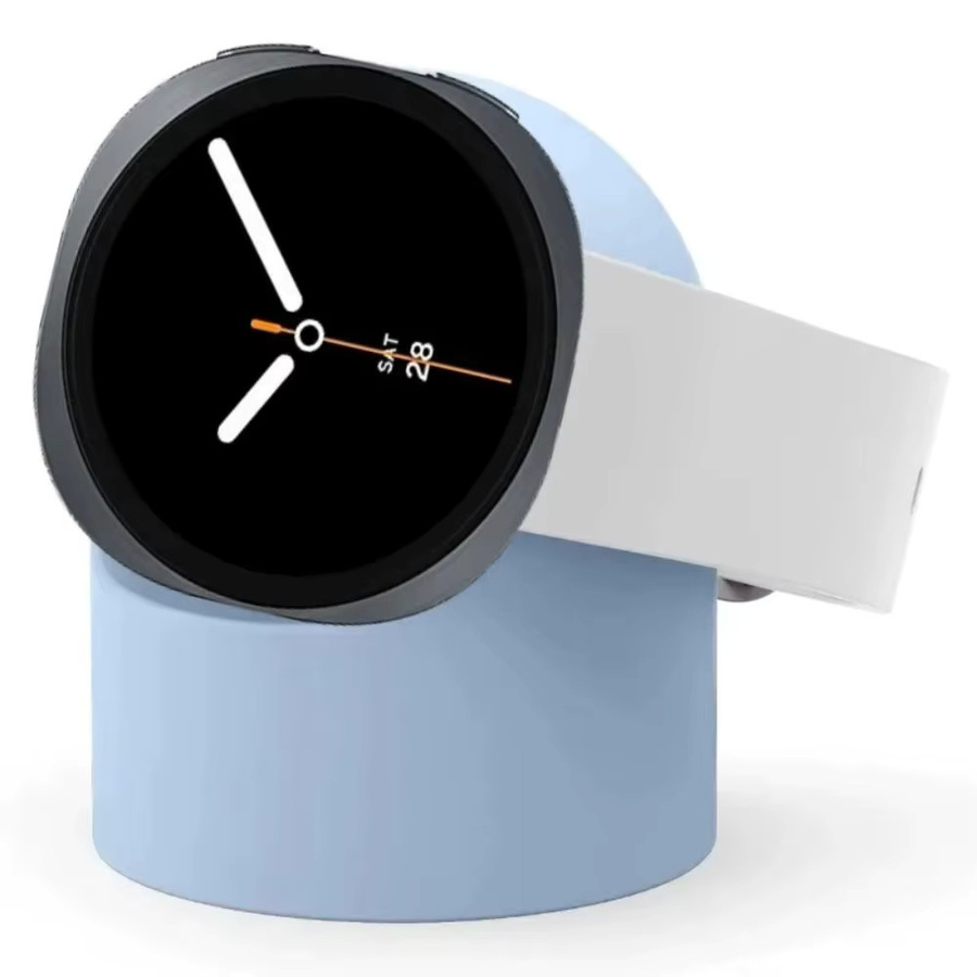 Samsung Ladeständer Silikon, Weiß, Unisex - Bild 1
