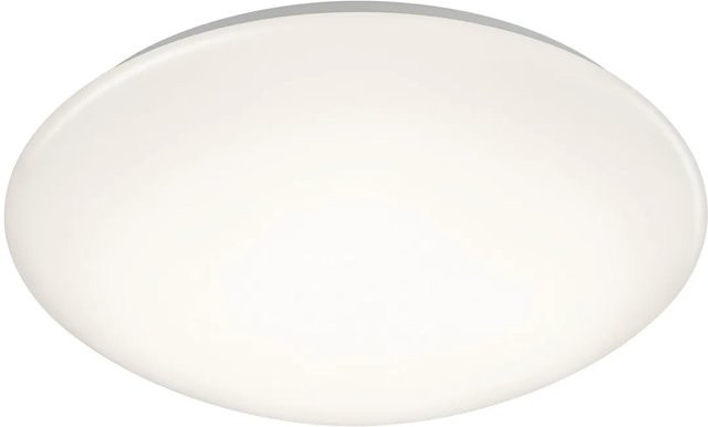 LED-Deckenleuchte Reality by Trio in Weiß mit rundem Kunststoffglas und zeitlosem Design - Bild 1