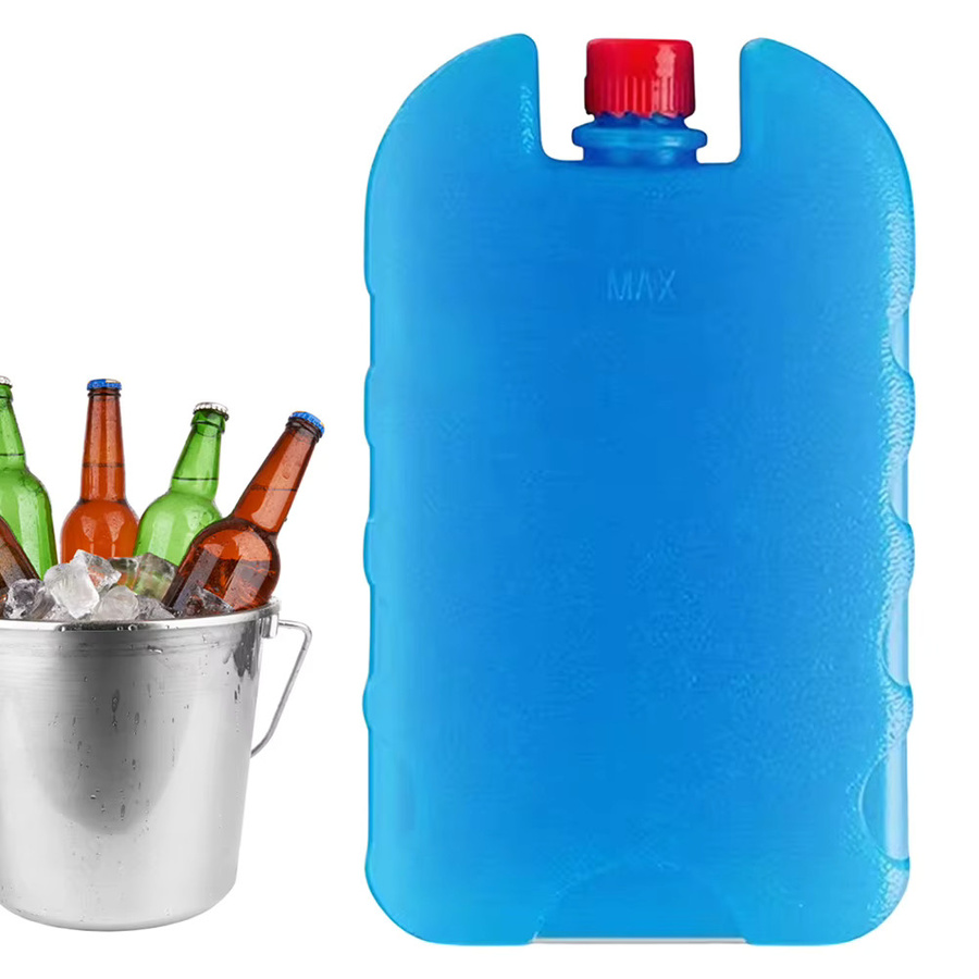 Wiederverwendbare Eiswürfelbox von YEGBONG in Blau aus Kunststoff für Kühlschrank und Picknick - Bild 2