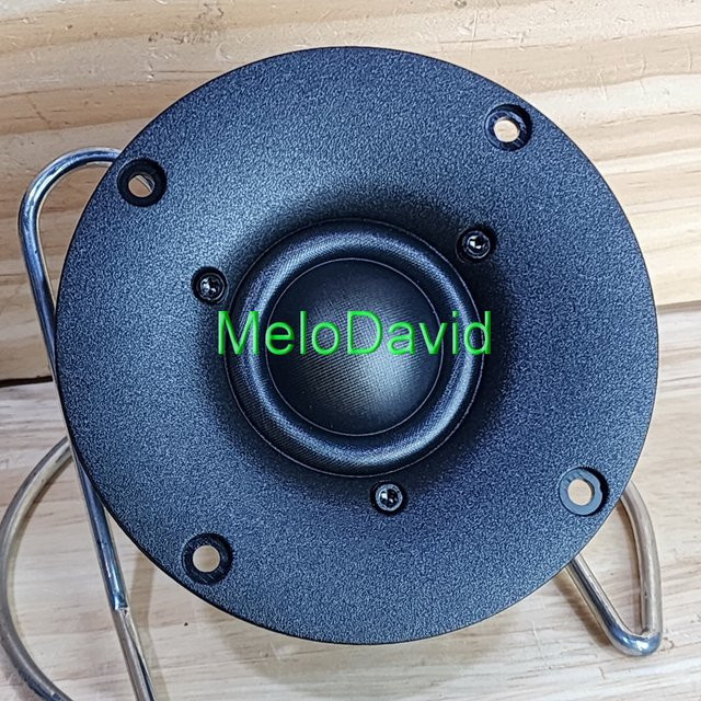Wavecor TW030WA10 WA22 Seidenkalotten-Hochtöner Set, 2 Stück, Schwarz, 30 mm, 8 Ohm, 104 mm Panel - Bild 1