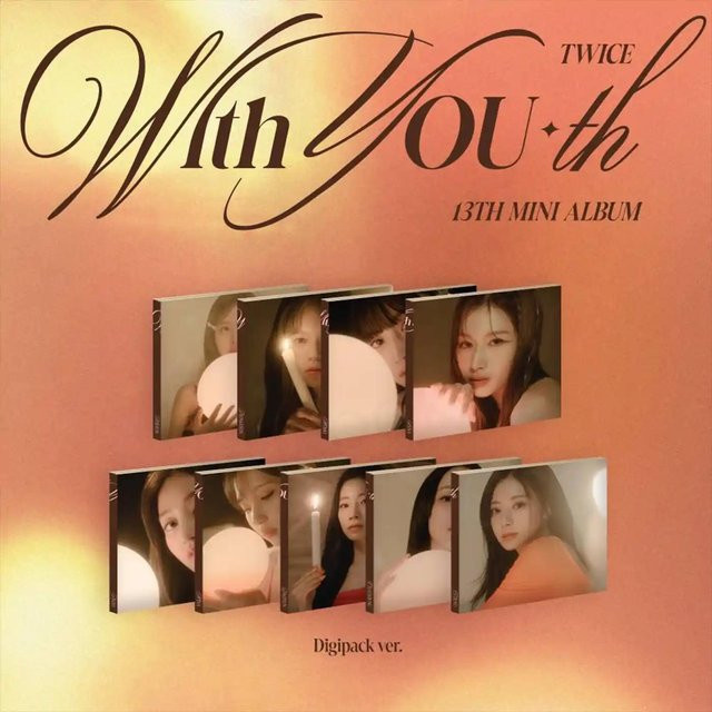 TWICE 13. Mini-Album WITH YOU-TH DIGIPACK Sana Multicolor - Bild 1