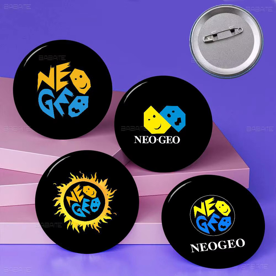 SNK Brosche, Neo Geo, 58mm, Unisex - Bild 3
