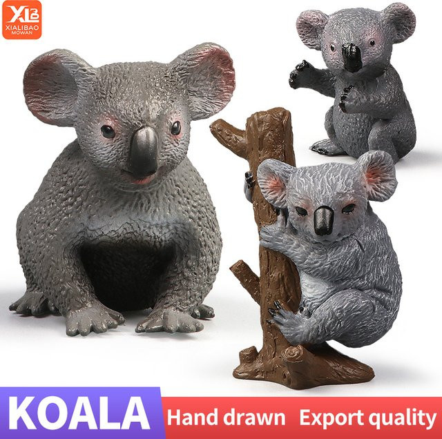 Wildlife World Koala-Tierset, Actionfiguren-Spielzeug - Bild 1