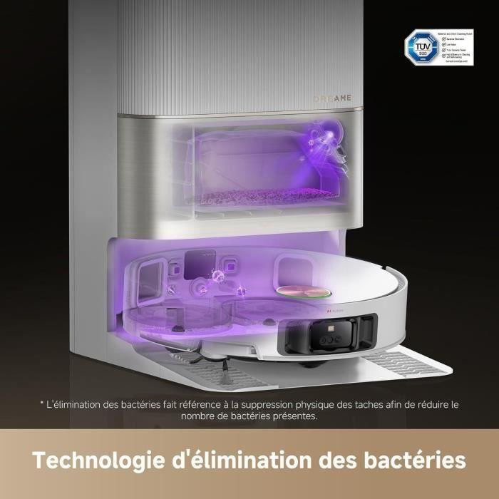 Dreame X50 Ultra Complete Saugroboter mit Wischfunktion in Weiß - Bild 4