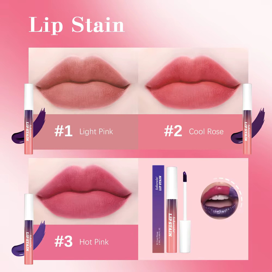 Lakerain Reveal Lip Stain, Matt, Damen - Bild 4