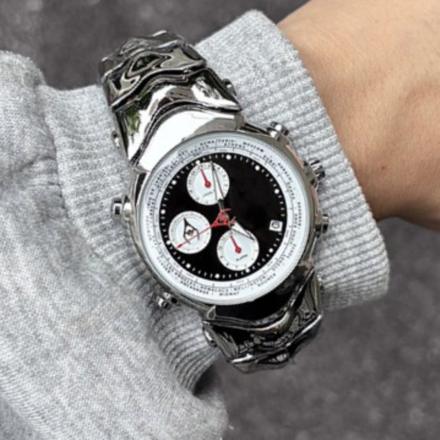 STARPERISH Armbanduhr Edelstahl, Quarz, Silber, Herren - Bild 1