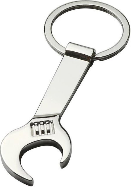 SZwatch Flaschenöffner im Schraubenschlüssel-Design aus Zinklegierung, Silber - Bild 1
