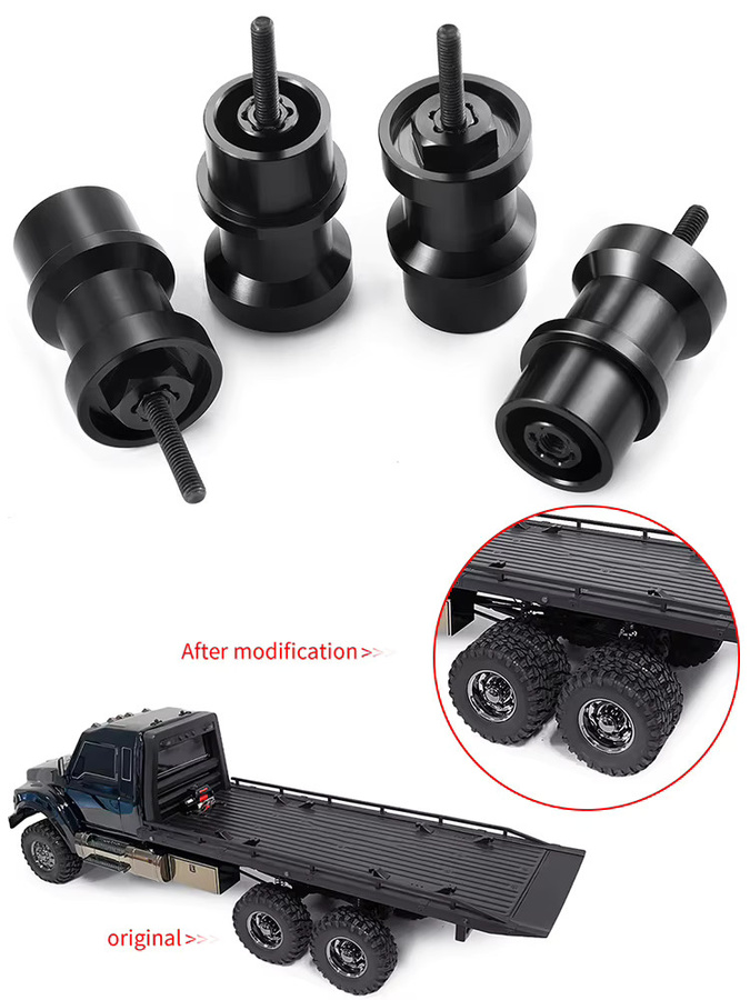 AXSPEED Sechskantadapter aus Aluminiumlegierung, 4-teiliges Set - Bild 6