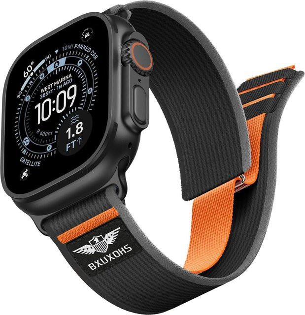Sportarmband Nylon, Unisex, für Apple Watch Ultra2 49 mm 46 mm 45 mm 44 mm 42 mm 41 mm 40 mm - Bild 1