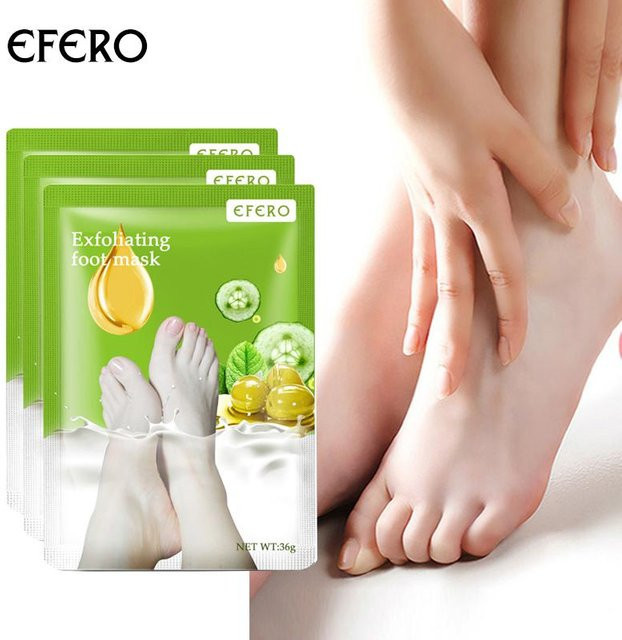 Beauty Every Day Fuß Peeling Maske, 3 Paar, Unisex - Bild 1
