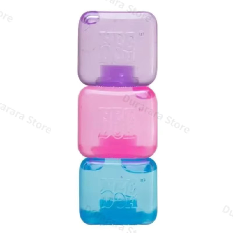 Needoh Nice Ice Baby Mini, quadratische sensorische Spielzeuge, 4er-Set - Bild 5