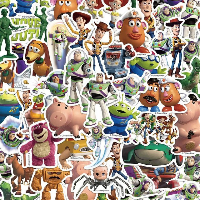 Disney Toy Story Aufkleber, Cartoon-Sticker, 10/30/50 Stück - Bild 1
