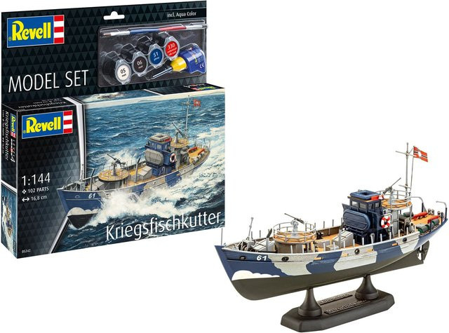Revell KFK Kriegsfischkutter, Modellset, 1:144 - Bild 1
