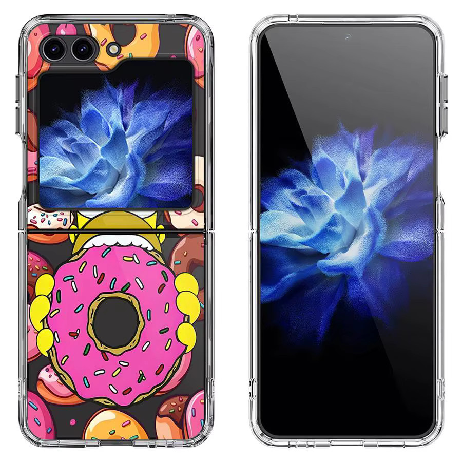 Harte Handyhülle Simpson Donut für Samsung Galaxy Z Fold (Modelle Z Fold 3 bis Z Fold 7) in Multicolour - Bild 3