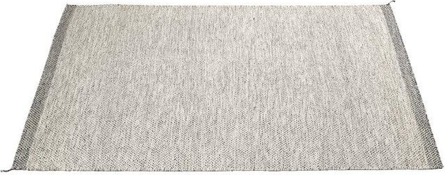 Muuto Ply Teppich aus Wolle in Weiß, rechteckig und skandinavisch im Design - Bild 1