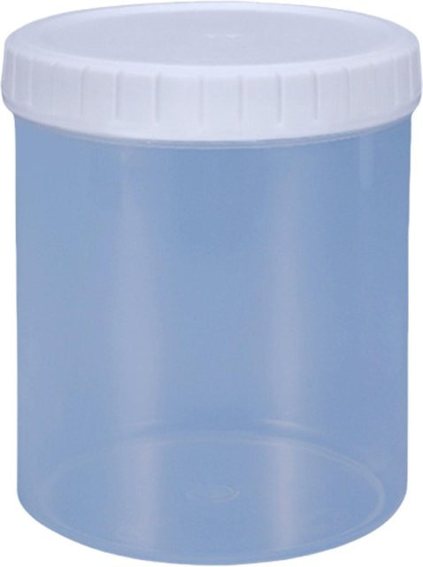 Stapelbare und auslaufsichere Küchenaufbewahrungsbehälter aus lebensmittelechtem Kunststoff, transparent, Füllmengen von 300 ml bis 1000 ml - Bild 1