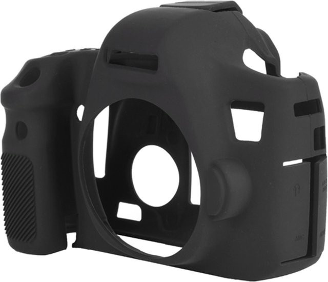 Silikon Schutzhülle Skin für Canon 6D in Schwarz - Bild 1