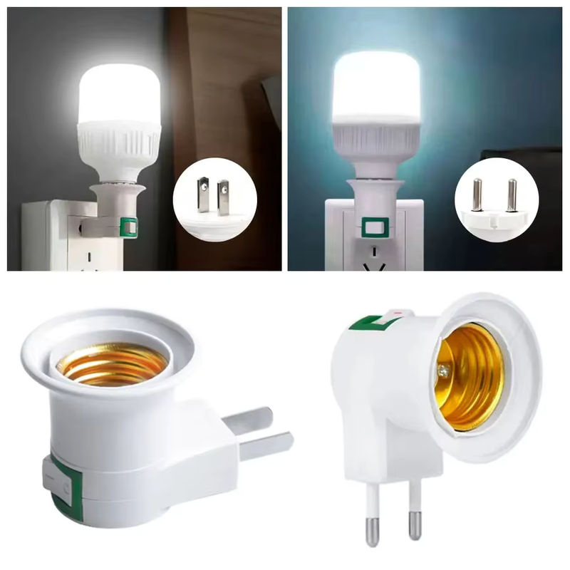 GGBEE E27 LED Glühbirnen Sockel Adapter mit EIN/AUS Schalter - Bild 3