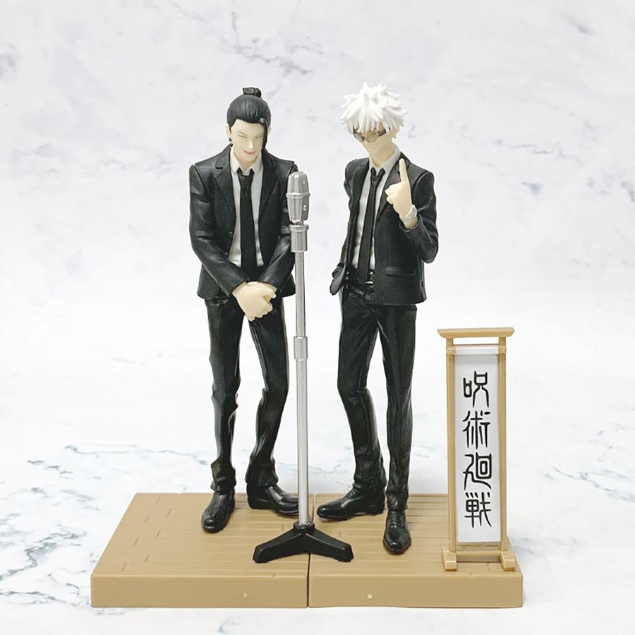 Yiran toy 1 Jujutsu Kaisen Satoru Gojo Geto Suguru Anzug Version Anime Figur Modell - Bild 1