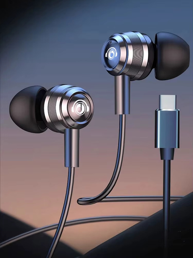 EARDECO HIFI-Kopfhörer mit Mikrofon und Rauschunterdrückung, kabelgebundenes Headset mit 3,5 mm Jack und USB-C, Schwarz - Bild 7