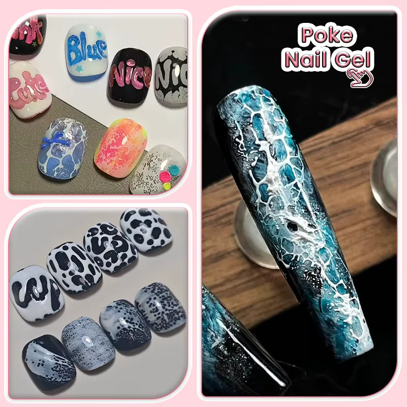 LILYCUTE Nagelgel, Weiß, Glänzend, 8 ml - Bild 4