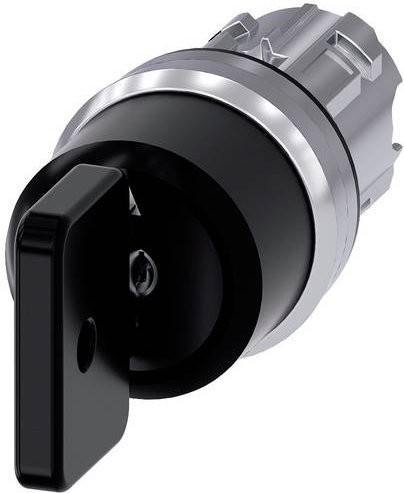 Siemens Schlüsselschalter 3SU1050-4HL11-0AA0 in Schwarz mit IP69K Schutzart - Bild 1