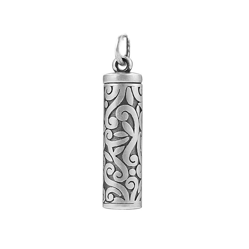 HNKMP Pillendose aus Edelstahl in Silber, wasserdichte Kapsel für Camping und Reisen - Bild 5