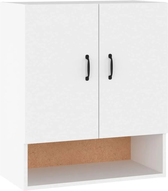 vidaXL Wandschrank Weiß aus Holzwerkstoff Modell 2, B/T/H: 60 x 31 x 70 cm - Bild 1