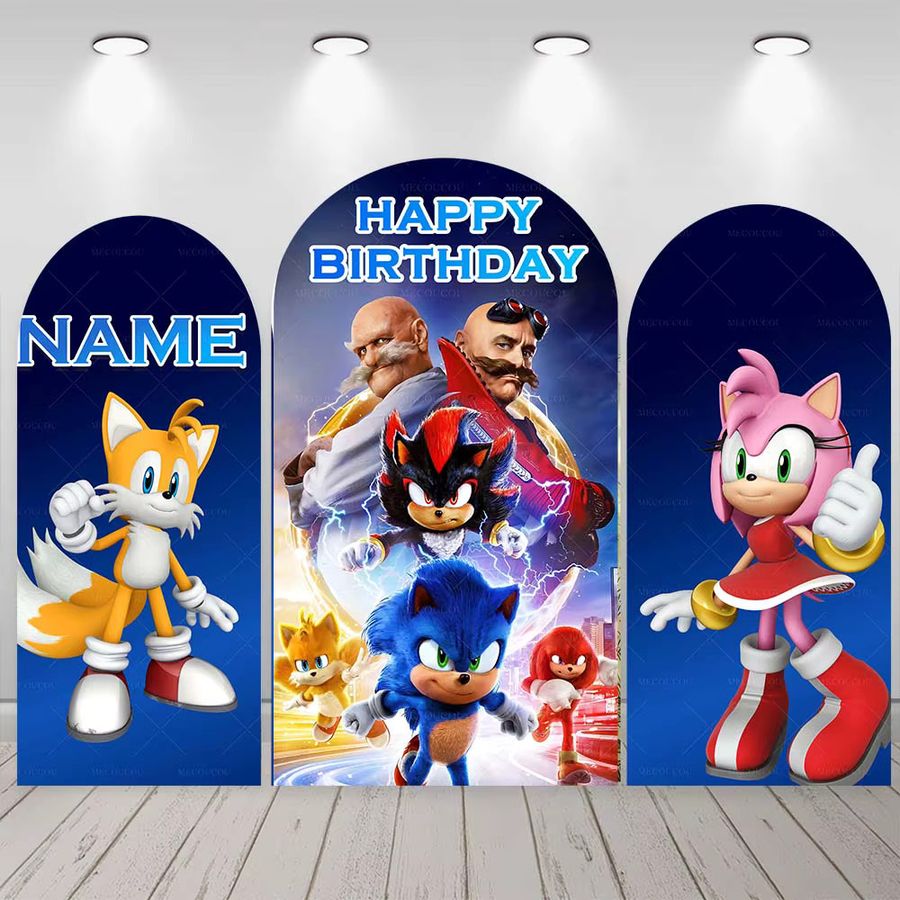 KAYOU Blue Lightning Hero gewölbtes Banner für deine Kindergeburtstagsparty und Porträtfotografie in Blau - Bild 2