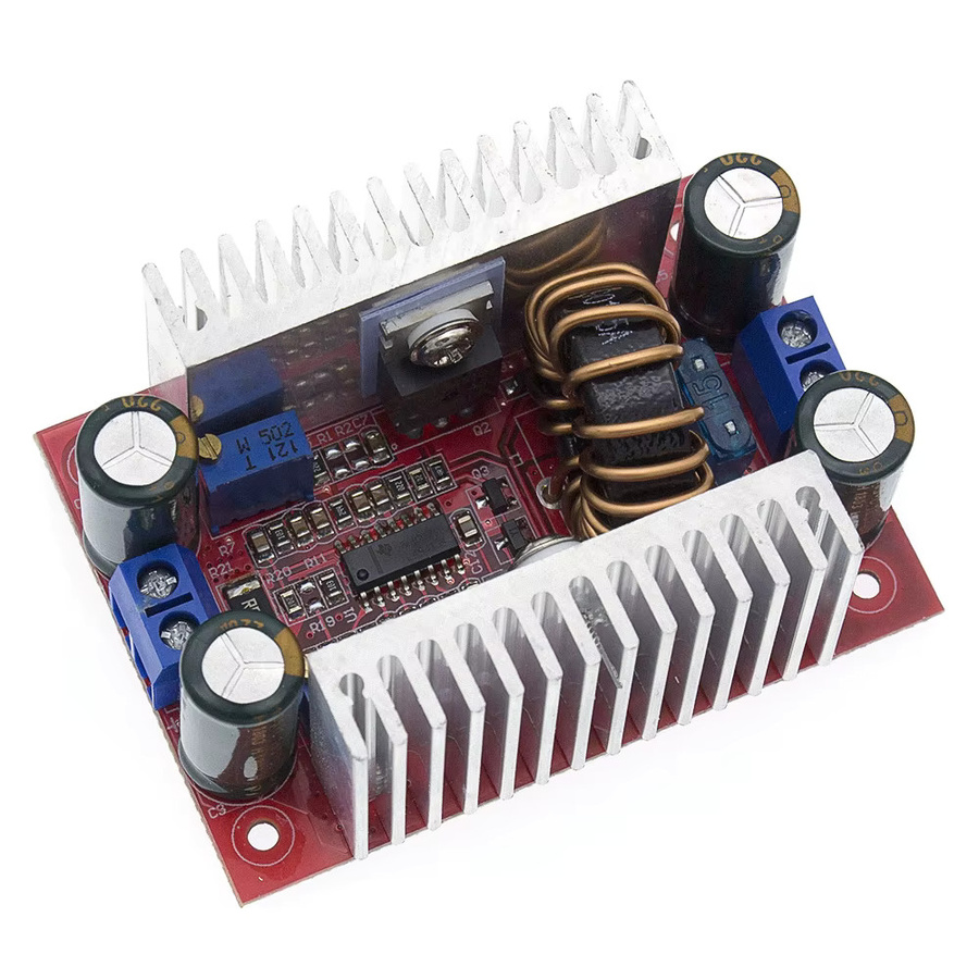 TENSTAR ROBOT DC zu DC Step-Up-Boost-Konverter 400 W 15 A, 8,5–50 V auf 10–60 V Modul, Konstantstrom-Netzteil und LED-Treiber - Bild 2