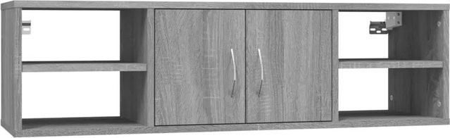 vidaXL Wandregal Grau Sonoma aus Holzwerkstoff B/H/T: 102 x 29 x 30 cm - Bild 1