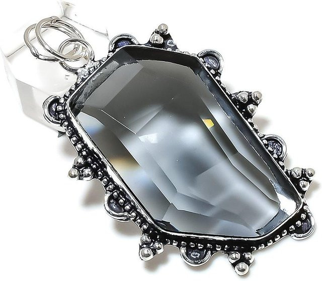 Madonnajewels Anhänger 925 Silber, Alexandrit Quarz, Damen, gray - Bild 1