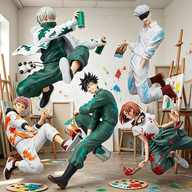 SEGA Jujutsu Kaisen Graffiti Battle Anime-Figur - Bild 1